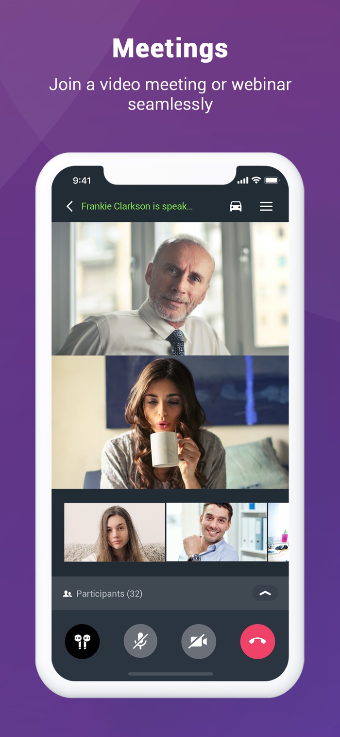 Joining a video meeting