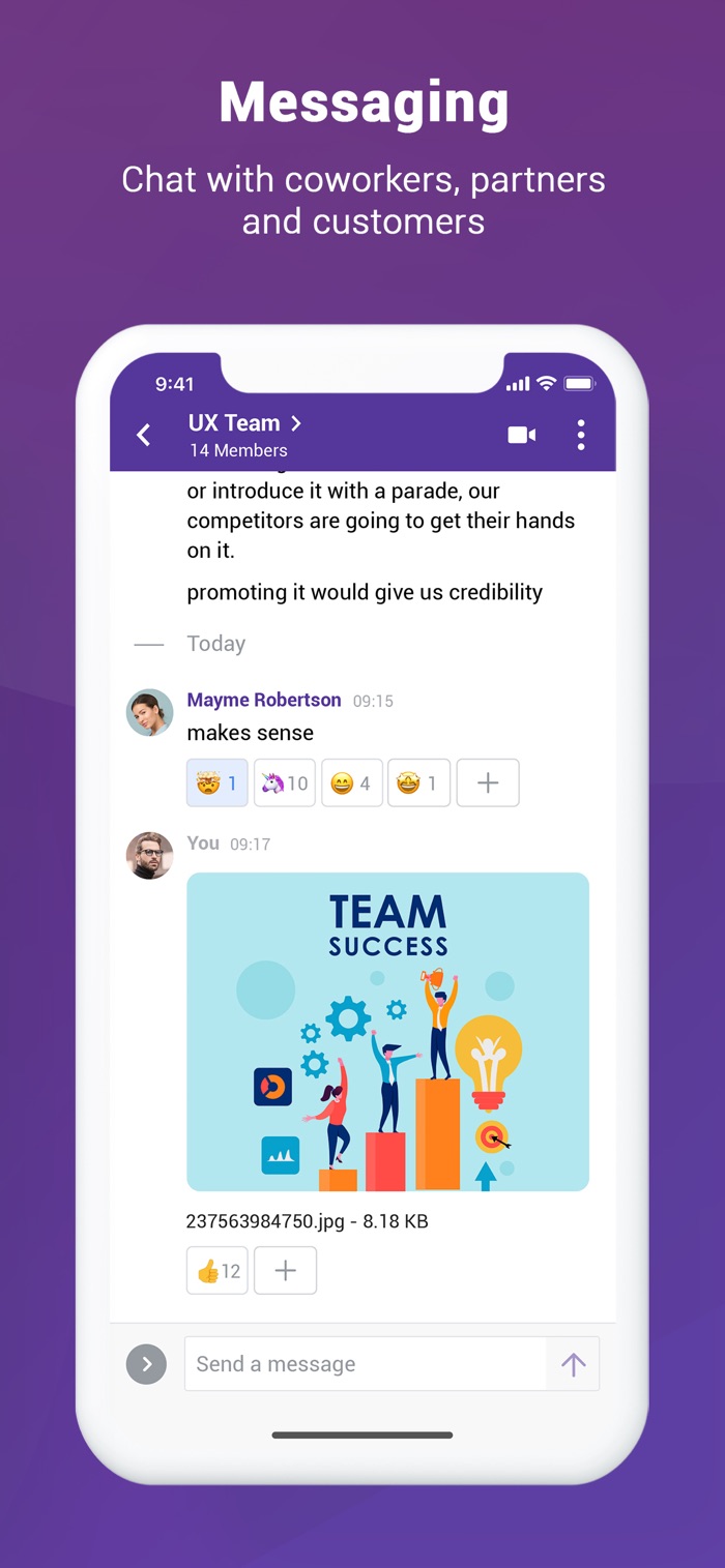 Team messaging